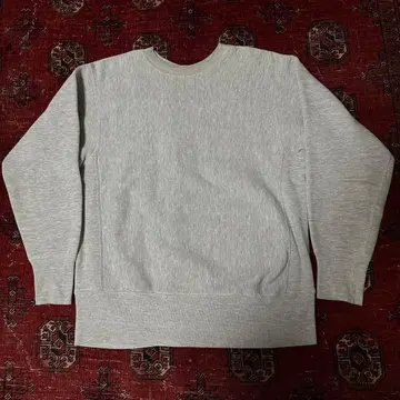 70s 챔피온 리버스 위브 맨투맨 S표기 단색택 완전 눈 없음