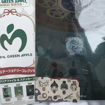 Mrs. GREEN APPLE 1번 복권 클리어 파일 & 스티커