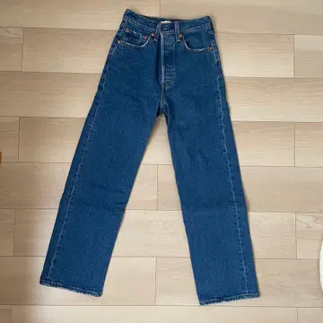 리바이스 스트레이트 앵클 데님 24인치