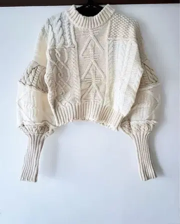 TODAYFUL 'Patchwork Puff Knit'