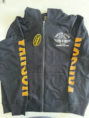 반손 VANSON 지퍼 후드티 XXL