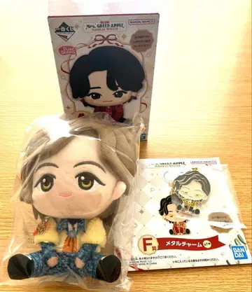 미세스 그린애플 제일복권 A상 봉제 인형 후지사와 료카 메탈 참