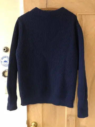 안데르센 안데르센 5G M 니트 스웨터 블루 크루넥