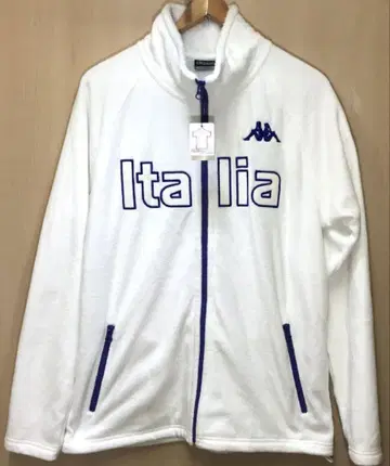 kappa italia 플리스 원단 화이트 LL [ 미사용 ]