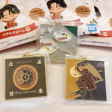 Mrs. GREEN APPLE 메탈 참 3종 세트