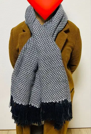 [ 새상품 미사용 ] 스톨 알파카모 사용 100퍼센트