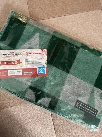 Mrs. GREEN APPLE 제일복권 C상 스톨, G상 타월 세트