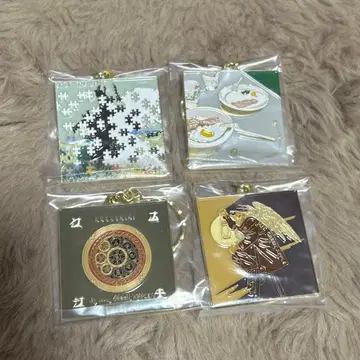 Mrs. GREEN APPLE 제일복권 메탈 참 4종