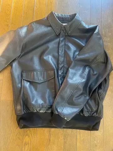 새상품급 BEMS 가죽 자켓 L 사이즈 블랙