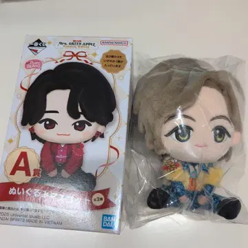 미세스 1번 복권 A상 봉제 인형 마스코트 후지사와 료카