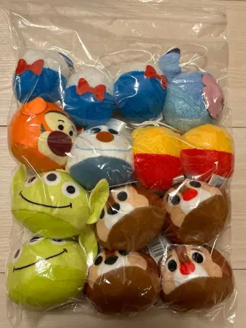 [ 디즈니 봉제 인형 14개 ] 도날드 다수 칩과 데일 푸우