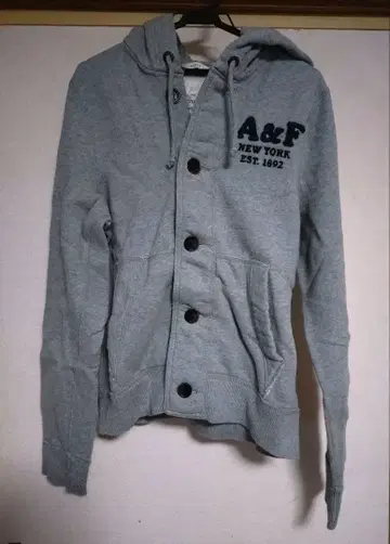 Abercrombie & Fitch 그레이 후드티 L 사이즈