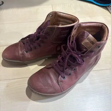 BIRKENSTOCK 가죽 하이컷 부츠 size 37