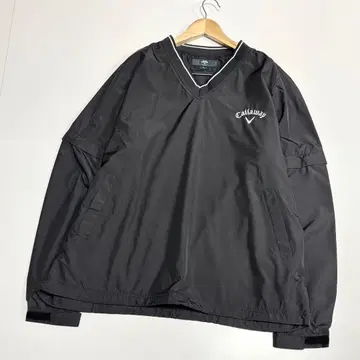 Callaway 캘러웨이 골프 블랙 2WAY 윈드 브레이커