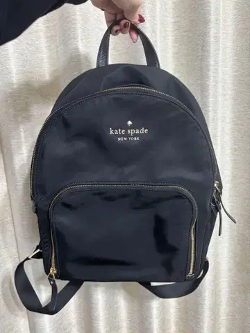 케이트 스페이드 블랙 백팩