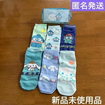 미사용 새상품 양말 23~25 cm 파우치 포함 시나모롤 한교동