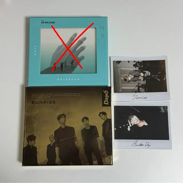 데이식스 선라이즈 앨범 영케이 폴라 포카 풀세트