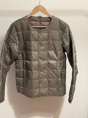 TAION 이너 다운 베이지