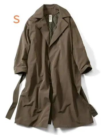 IEDIT 후쿠다 마코토 씨 라이너 포함 드레스 트렌치코트 펠리시모