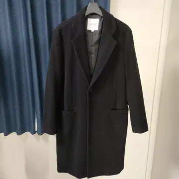 URBAN RESEARCH 블랙 체스터 코트 L