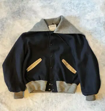 usa제 세일러 카라 바시티 자켓 무지 40