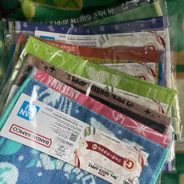 Mrs. GREEN APPLE 자카드 타월 6종 컴플리트