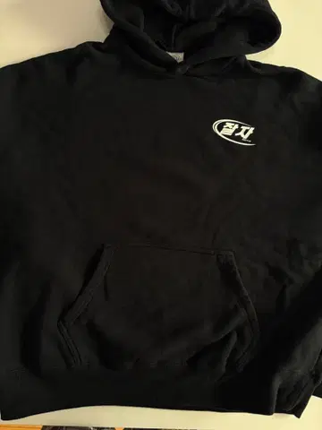 PEKS CLUB 후드티 잘자(Good Night) 맨투맨 블랙