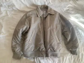 niko and - 조개 스티치 MA-1 그레이지 12 프리 사이즈