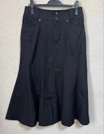 세시카 플레어 스커트 블랙