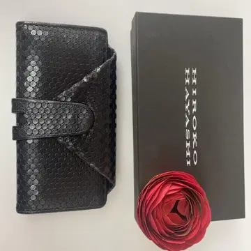 HIROKO HAYASHI 블랙 장지갑