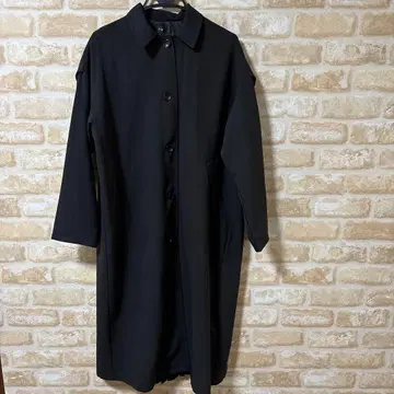 오즈모시스 loaf 블랙 롱 코트