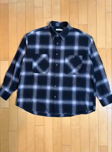 FREAK'S STORE 옴브레 체크 플란넬 셔츠 릴랙스 핏