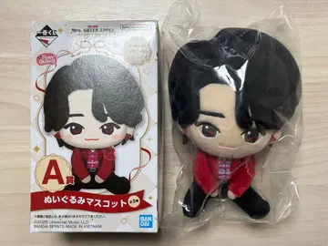 Mrs. GREEN APPLE 봉제인형 마스코트 A상 오오모리 모토키