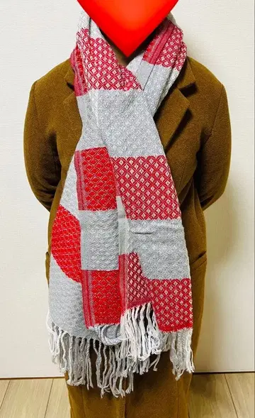 [ 새상품 미사용 ] 스톨 알파카모 사용 100퍼센트