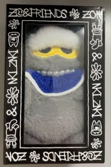 ZO&FRIENDS ZOA 봉제 인형 키링 G-Dragon