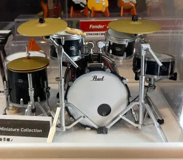 Pearl 드럼 미니어처 컬렉션 전 5종 컴플리트 피규어