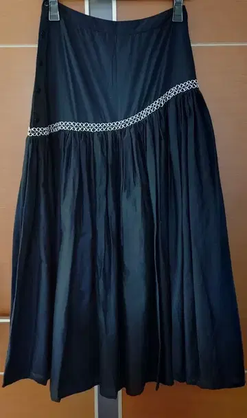 Merletto 스커트 BLACK 2 마레토 롱 스커트