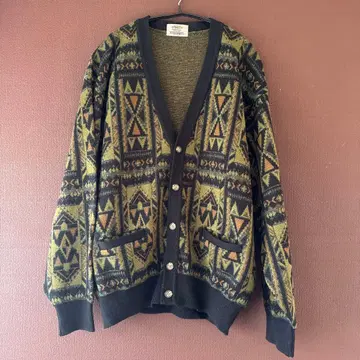 구제 의류 올 패턴 가디건