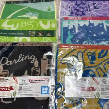 Mrs. GREEN APPLE 타월 6개 세트