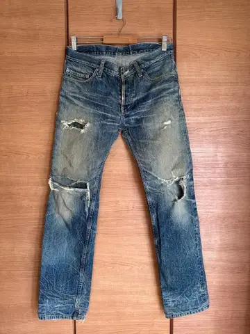 hysteric glamour 데미지 데님