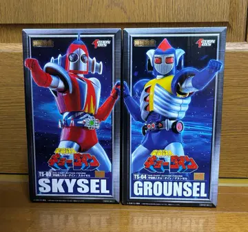 우주 철인 쿄다인 스카이젤 그란젤 2체 세트 액션 토이
