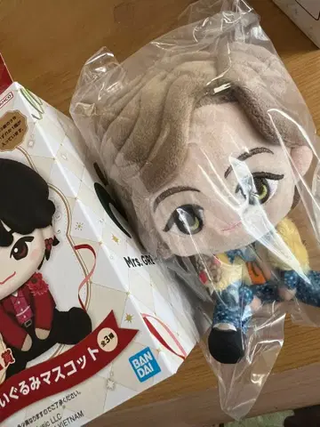 제일복권 미세스 A상 봉제 인형 마스코트 후지사와 료카