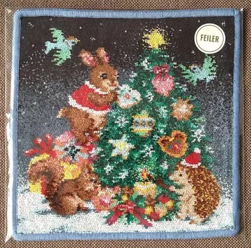 FEILER 페이러 손수건 리틀 크리스마스 나이트 WEB 한정 컬러