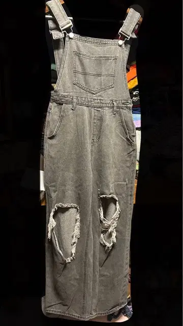 그레이 데미지 가공 살로펫