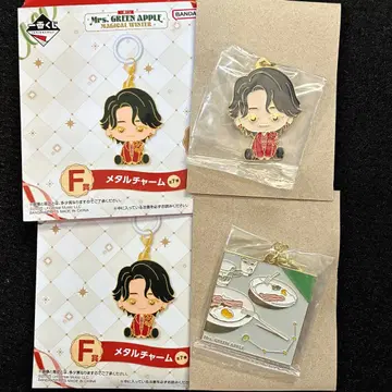 Mrs. GREEN APPLE 메탈 참 제일복권 F상 세트