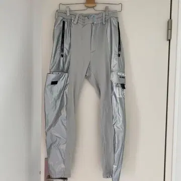 MARK & LONA 실버 카고 팬츠