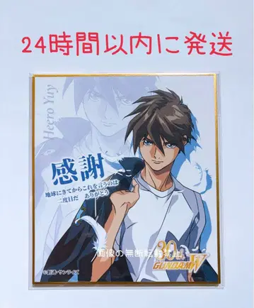 신 기동전기 건담 W Endless Waltz 특별편 히이로 특전 색지