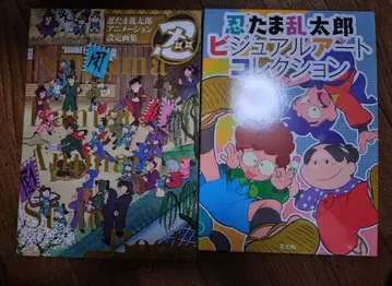 닌타마 애니메이션 설정화집 비주얼 아트 컬렉션 세트