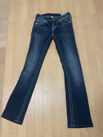 부츠컷 데님 23 사이즈 다크 데님