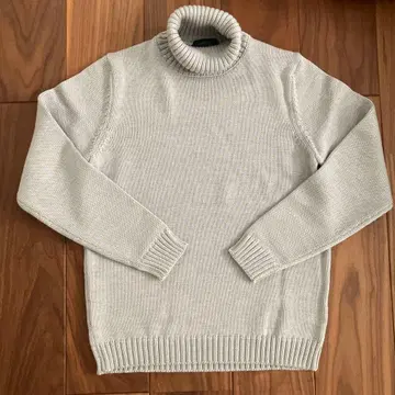 [시착만 한 상품] ZANONE 5게이지 터틀넥 라이트 그레이 48